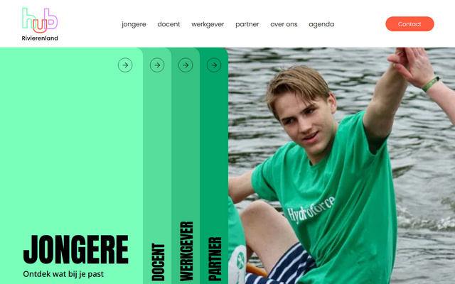 Screenshot van Hub Rivierenland