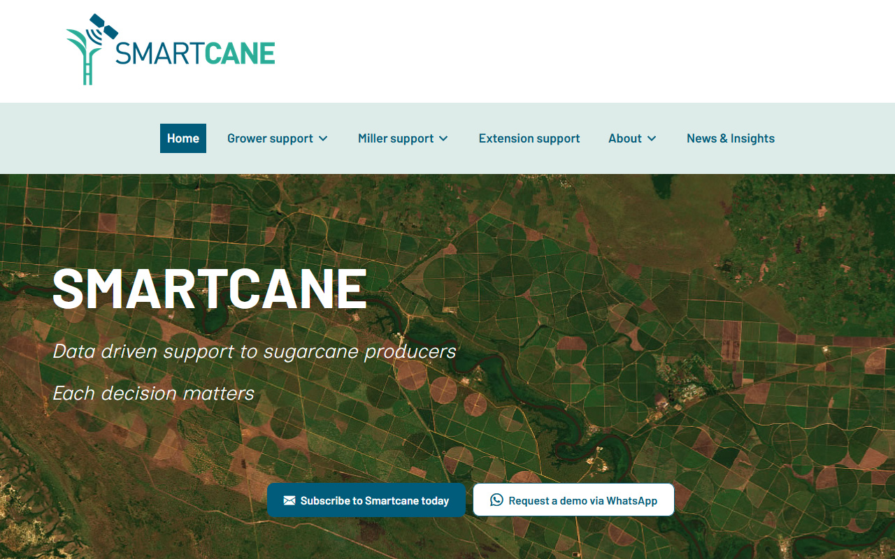 Screenshot van Smartcane