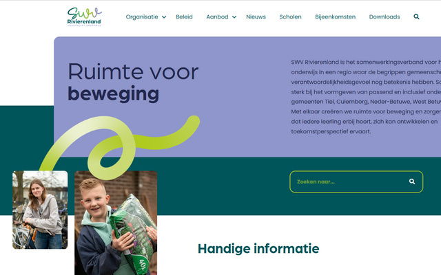 Screenshot van SWV Rivierenland